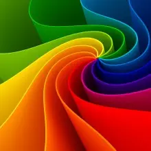 Colour swirl
